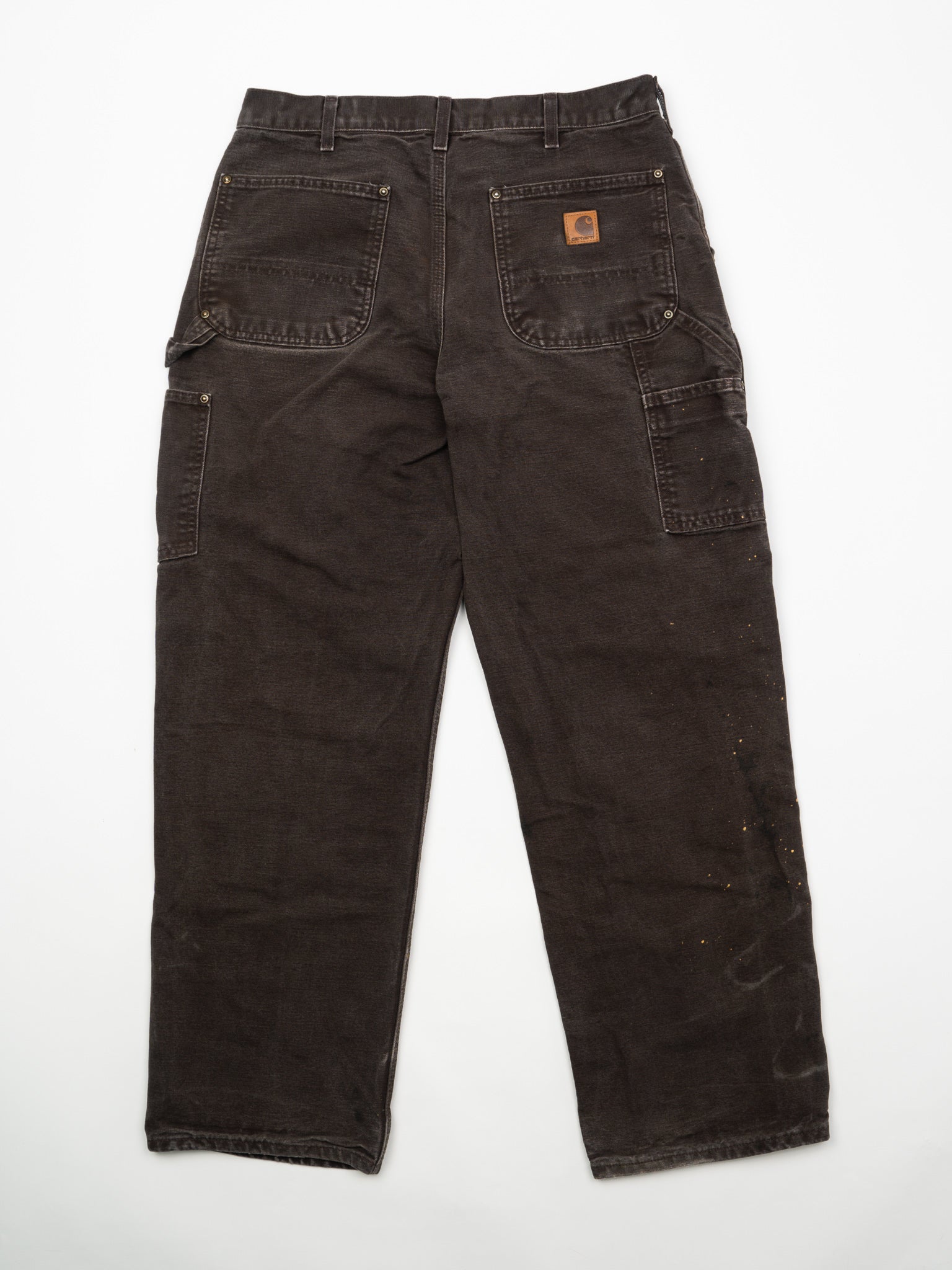 Vintage Brown Carhartt Double Knee Cargo Pants (34 x 32)