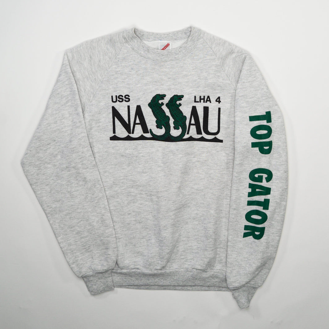 Vintage 90s Nassau Top Gator Crewneck (M)