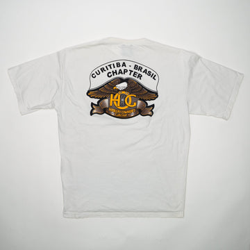 Vintage Harley Davidson Curtiba Brasil Chapter Owners Tee (L) | Rebalance Vintage.
