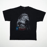 Vintage Black Willie Nelson Pretend Never Happened Tee (L)