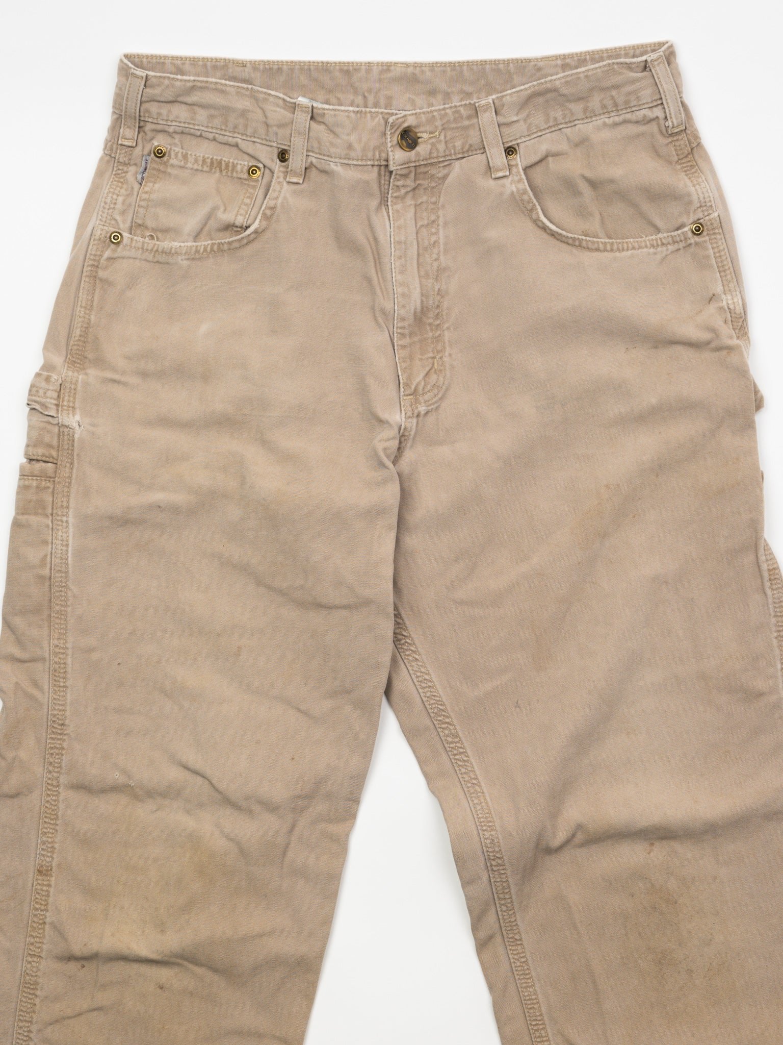 Vintage Beige Carhartt Cargo Pants (34 x 32)