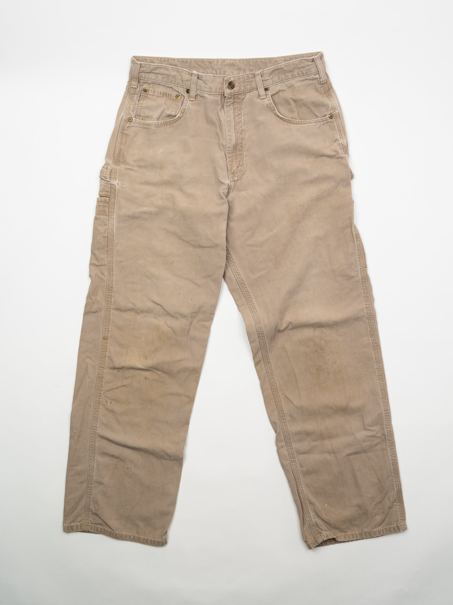 Vintage Beige Carhartt Cargo Pants (34 x 32)