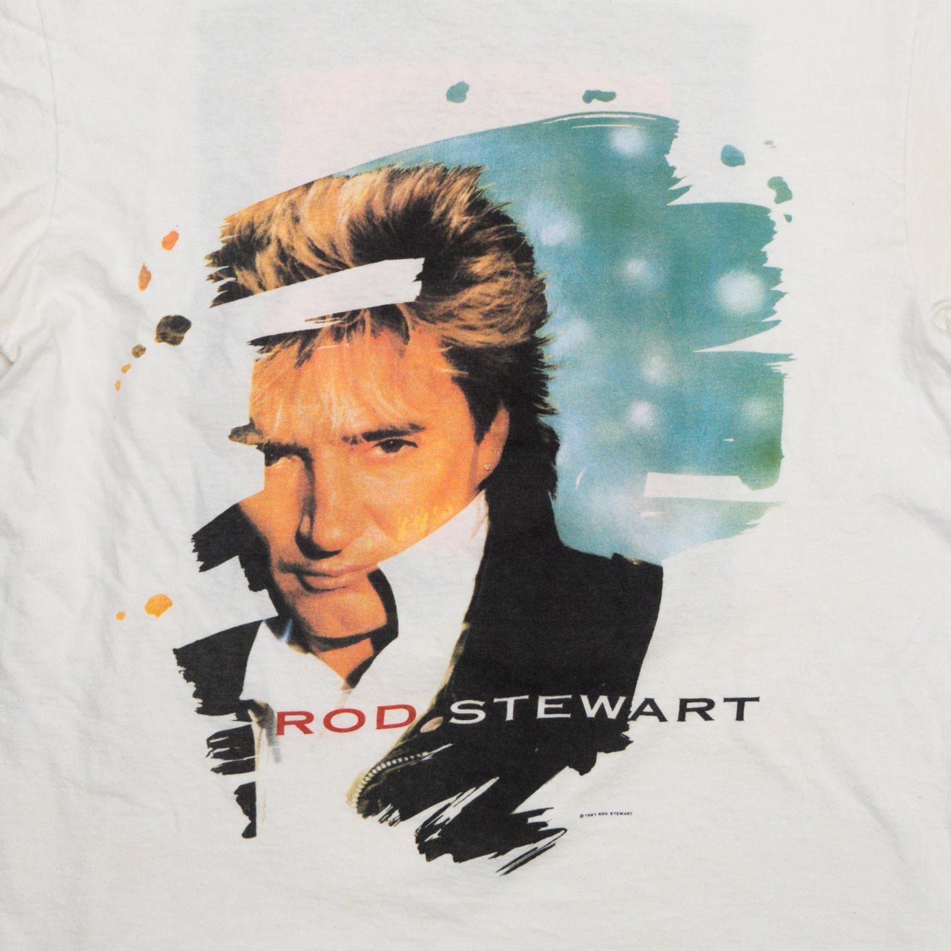 Vintage '91 Rod Stewart Vagabond Tour Tee (S/M) | Rebalance Vintage.