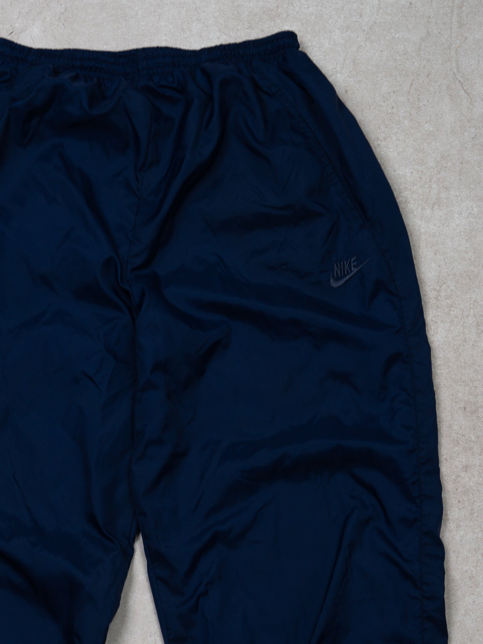 Vintage Navy Nike Windbreaker Pants 2.0 (M)