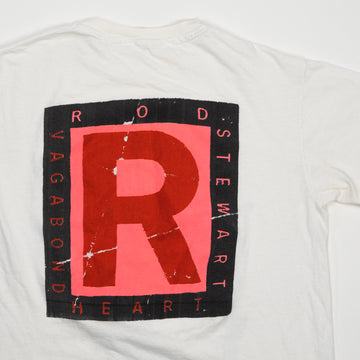 Vintage '91 Rod Stewart Vagabond Tour Tee (S/M) | Rebalance Vintage.