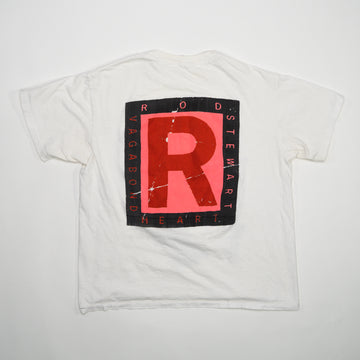 Vintage '91 Rod Stewart Vagabond Tour Tee (S/M) | Rebalance Vintage.
