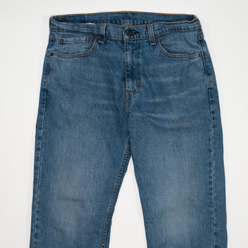 Vintage Blue 505 Levi Straight Legged Jeans (34 x 30) | Rebalance Vintage.