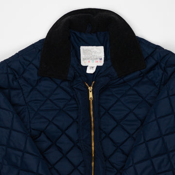 Vintage 90s Blue Liner Jacket (M) | Rebalance Vintage.