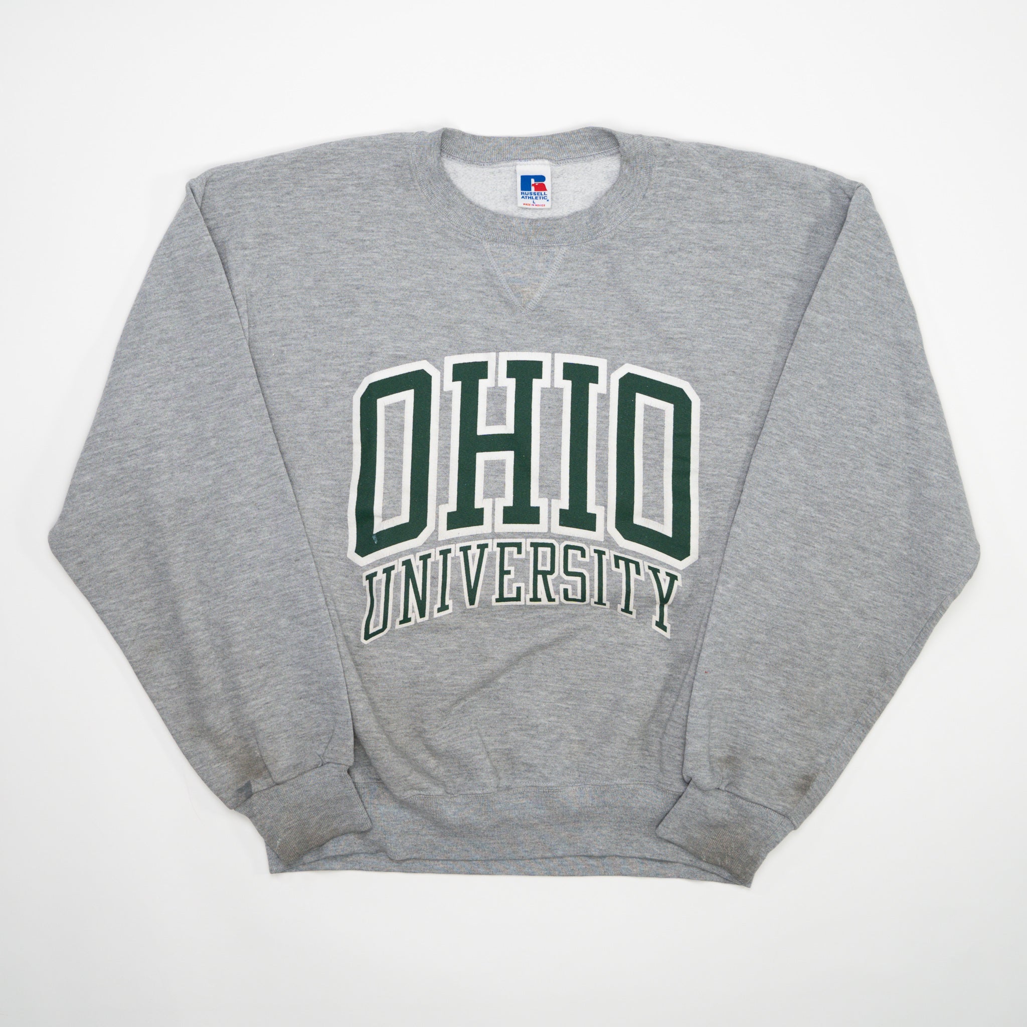 Vintage Ohio University x Russell Athletics Crewneck (L) | Rebalance Vintage.