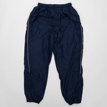 Vintage 90s Blue Nike Striped Windbreaker Pants (L/XL) | Rebalance Vintage.