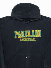 Vintage Black Nike Parkland Basketball Hoodie (XL)