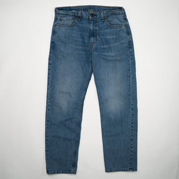 Vintage Blue 505 Levi Straight Legged Jeans (34 x 30) | Rebalance Vintage.