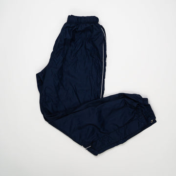 Vintage 90s Blue Nike Striped Windbreaker Pants (L/XL) | Rebalance Vintage.