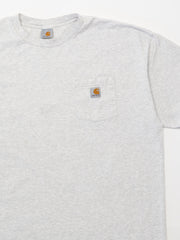 Vintage 90s Light Grey Carhartt Pocket Tee (XXL)