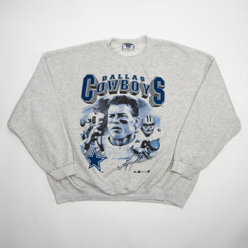 Vintage '97 Grey Dallas Cowboys Crewneck | Rebalance Vintage.
