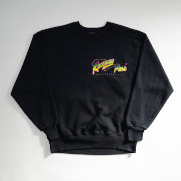 Vintage Black Raceway Park NJ Crewneck (S/M) | Rebalance Vintage.