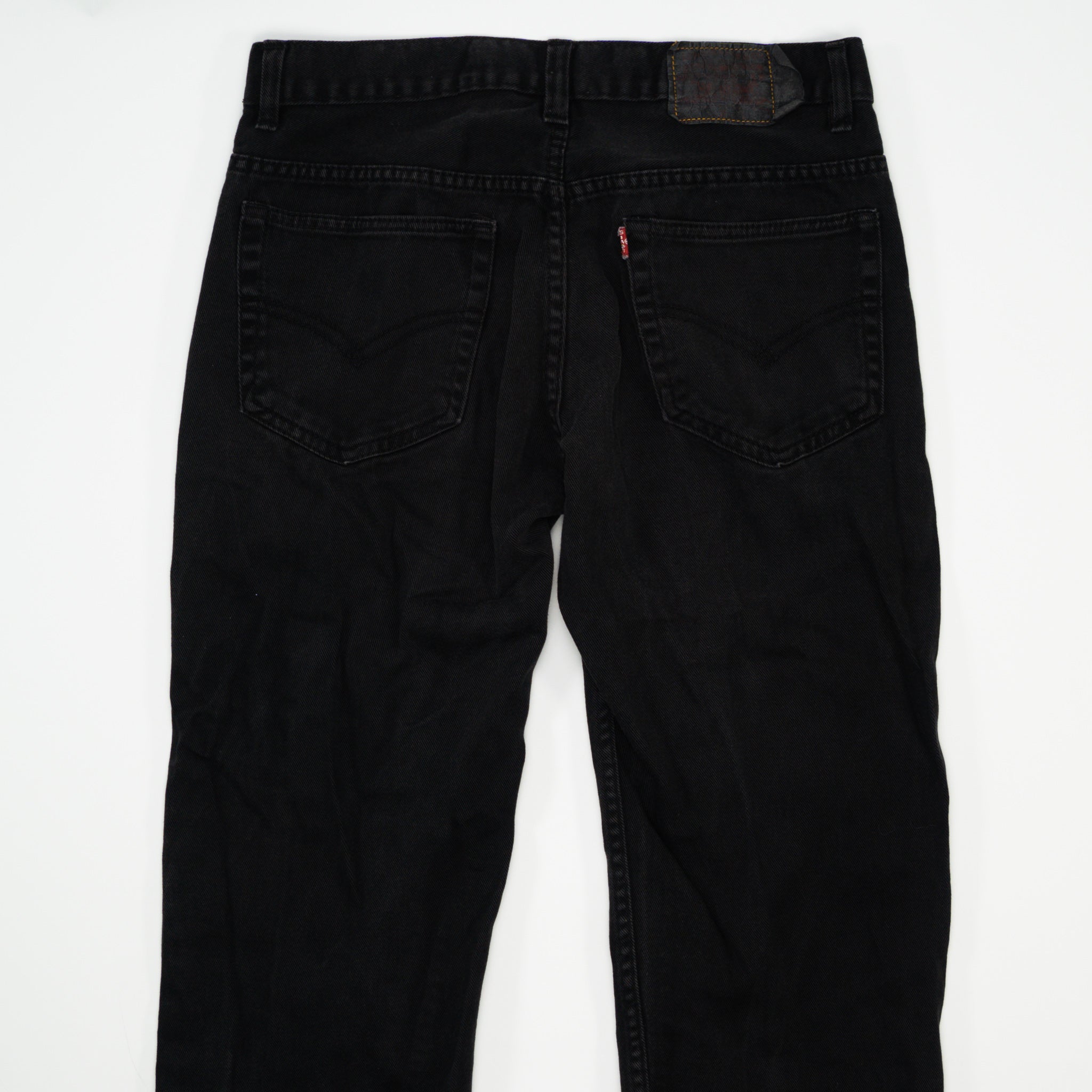 Vintage Black 501 Levi Red Label Jeans (30 x 30)