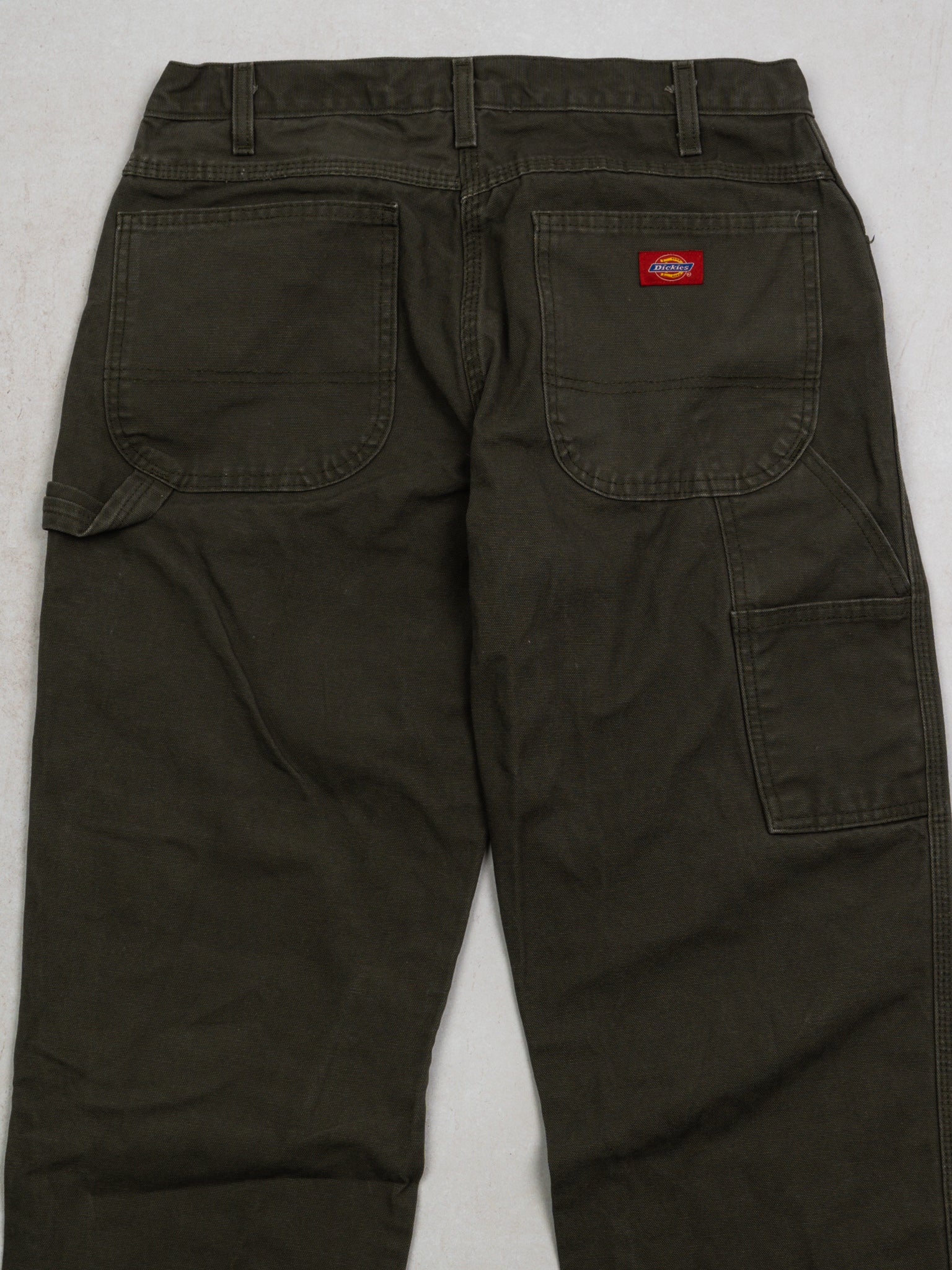 Vintage Moss Green Dickies Cargo Pants (33x 32)