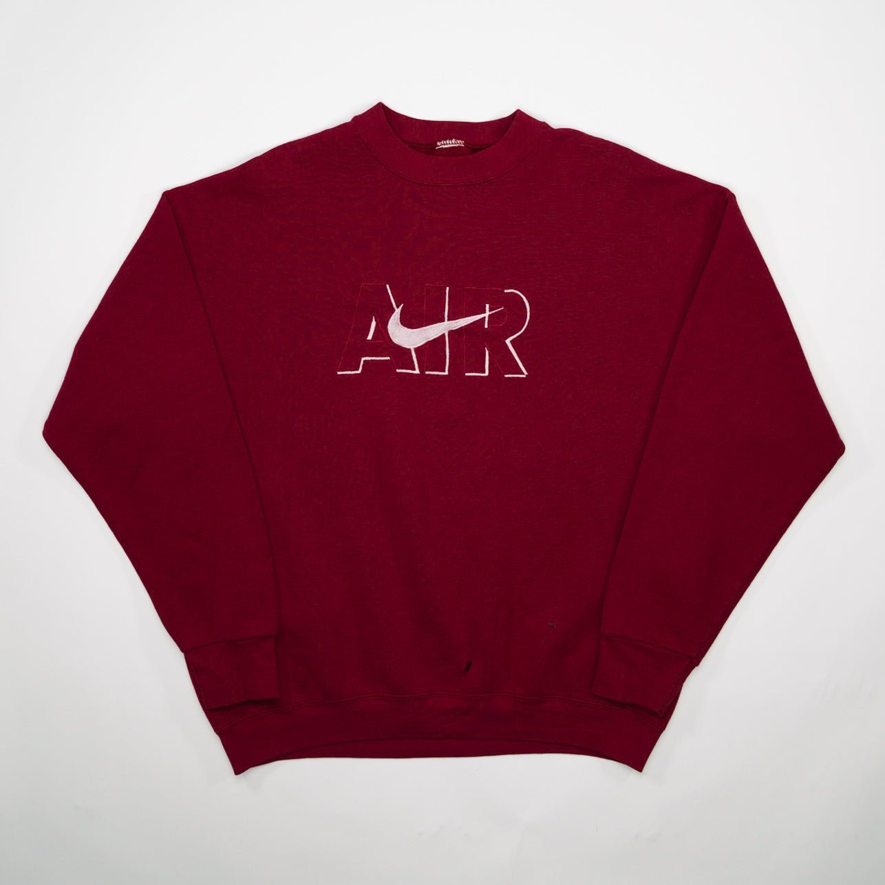 Vintage 90s Red Nike Air Crewneck (L)