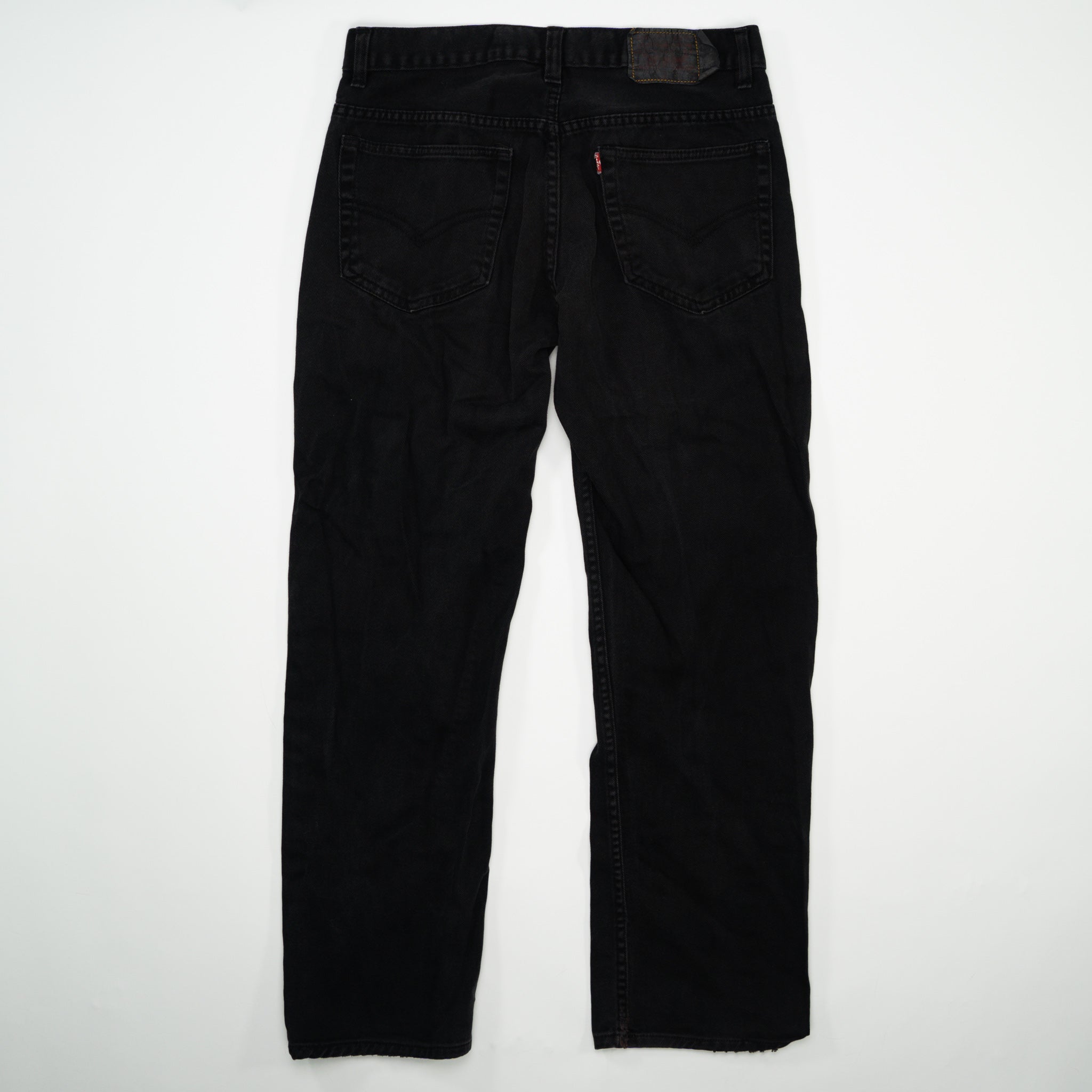 Vintage Black 501 Levi Red Label Jeans (30 x 30)