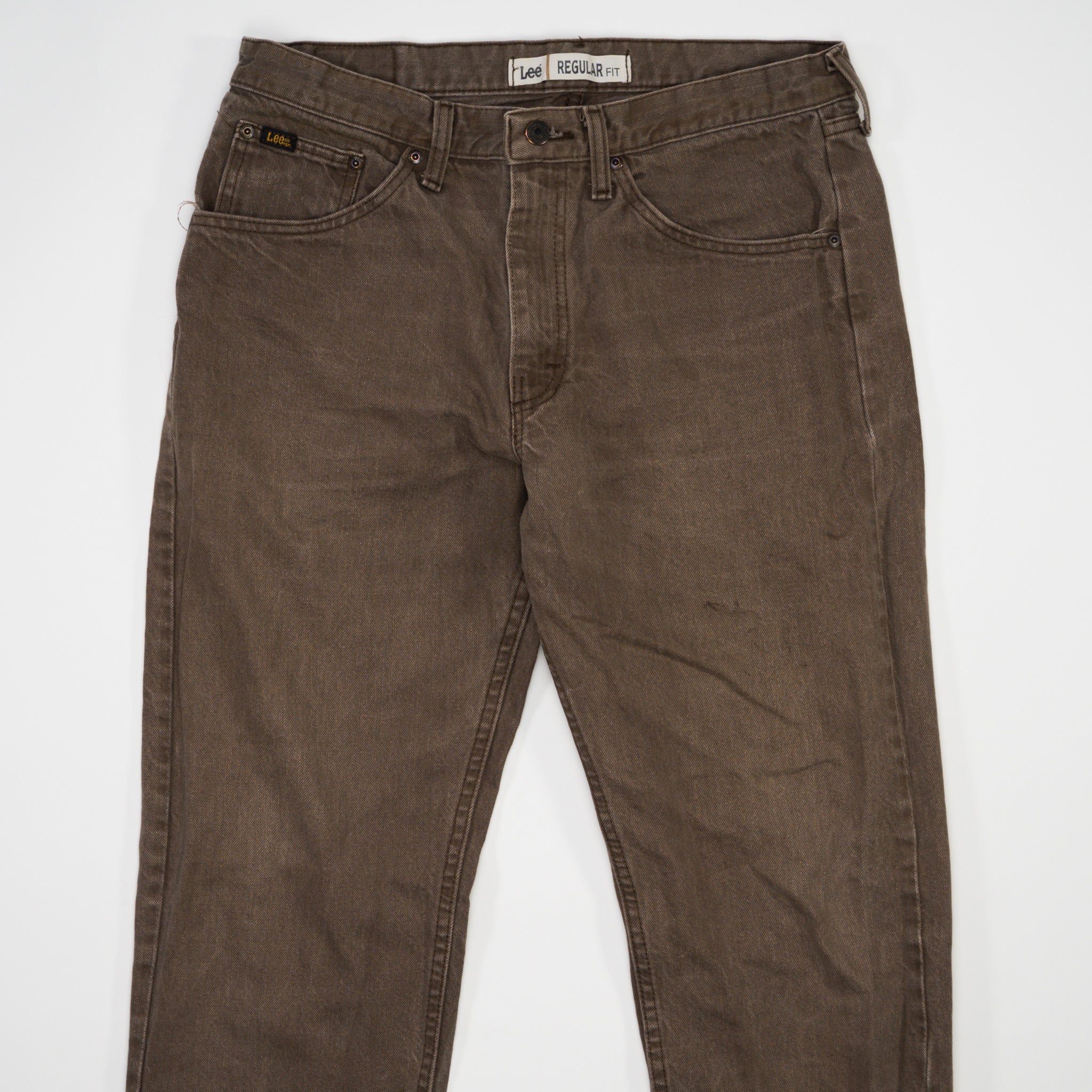 Vintage Brown Lee Jeans (33 x 32)
