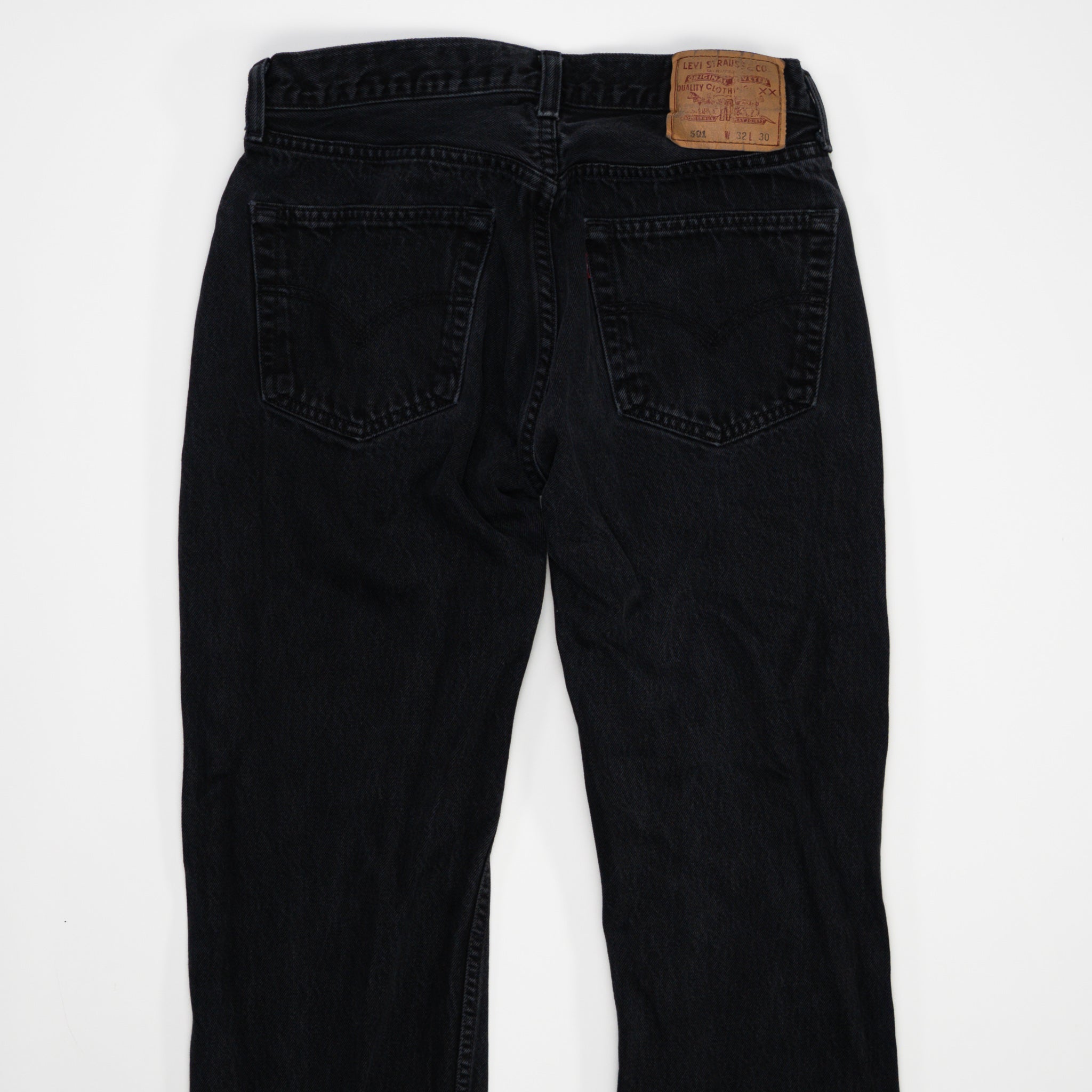 Vintage Black 501 Levi Jeans (32 x 30) | Rebalance Vintage.