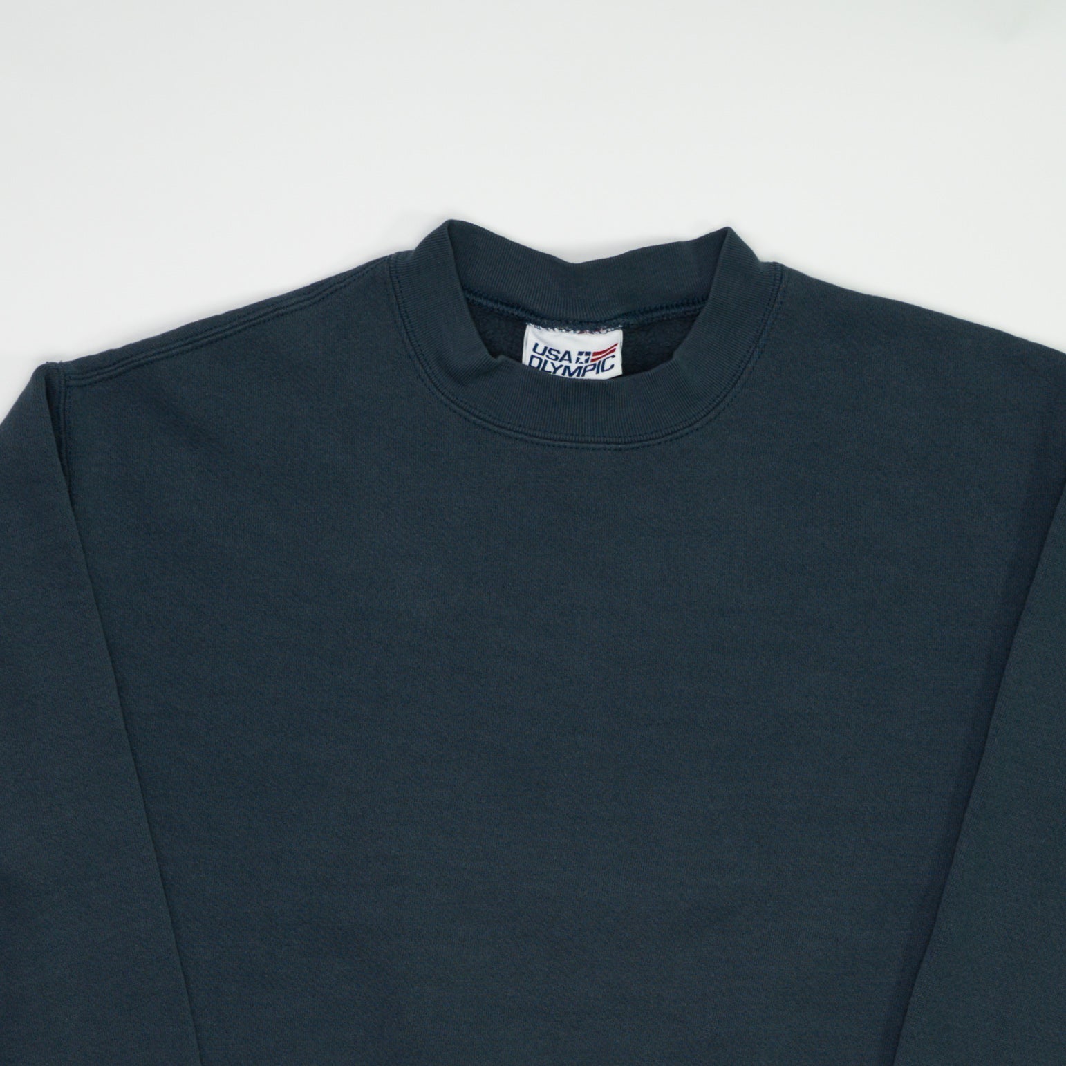 Vintage Stone Blue USA Olympics Crewneck | Rebalance Vintage.