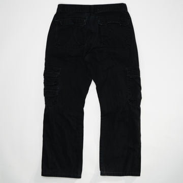 Vintage Black Wrangler Cargo Pants (30 x 30) | Rebalance Vintage.