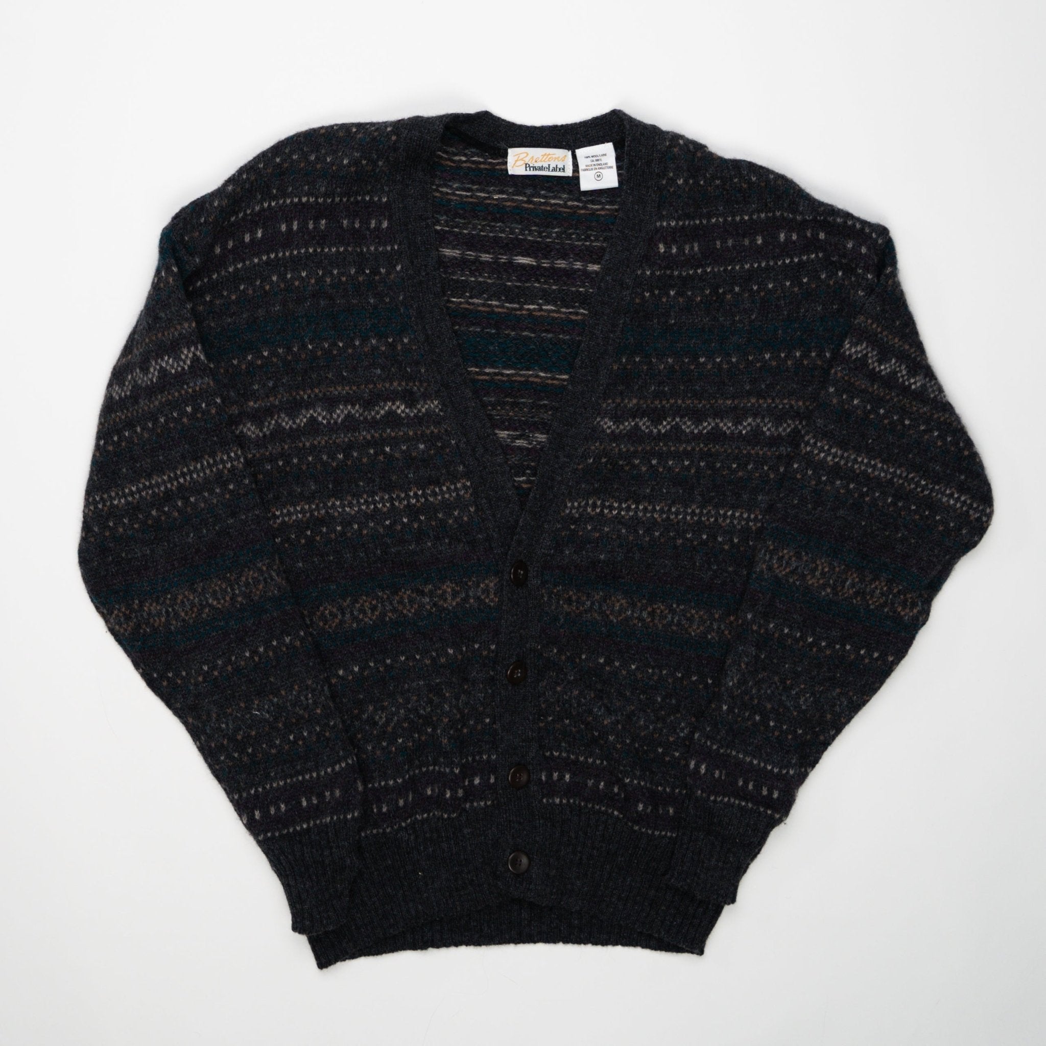 Vintage 80s Brettons Wool Cardigan (M) | Rebalance Vintage.
