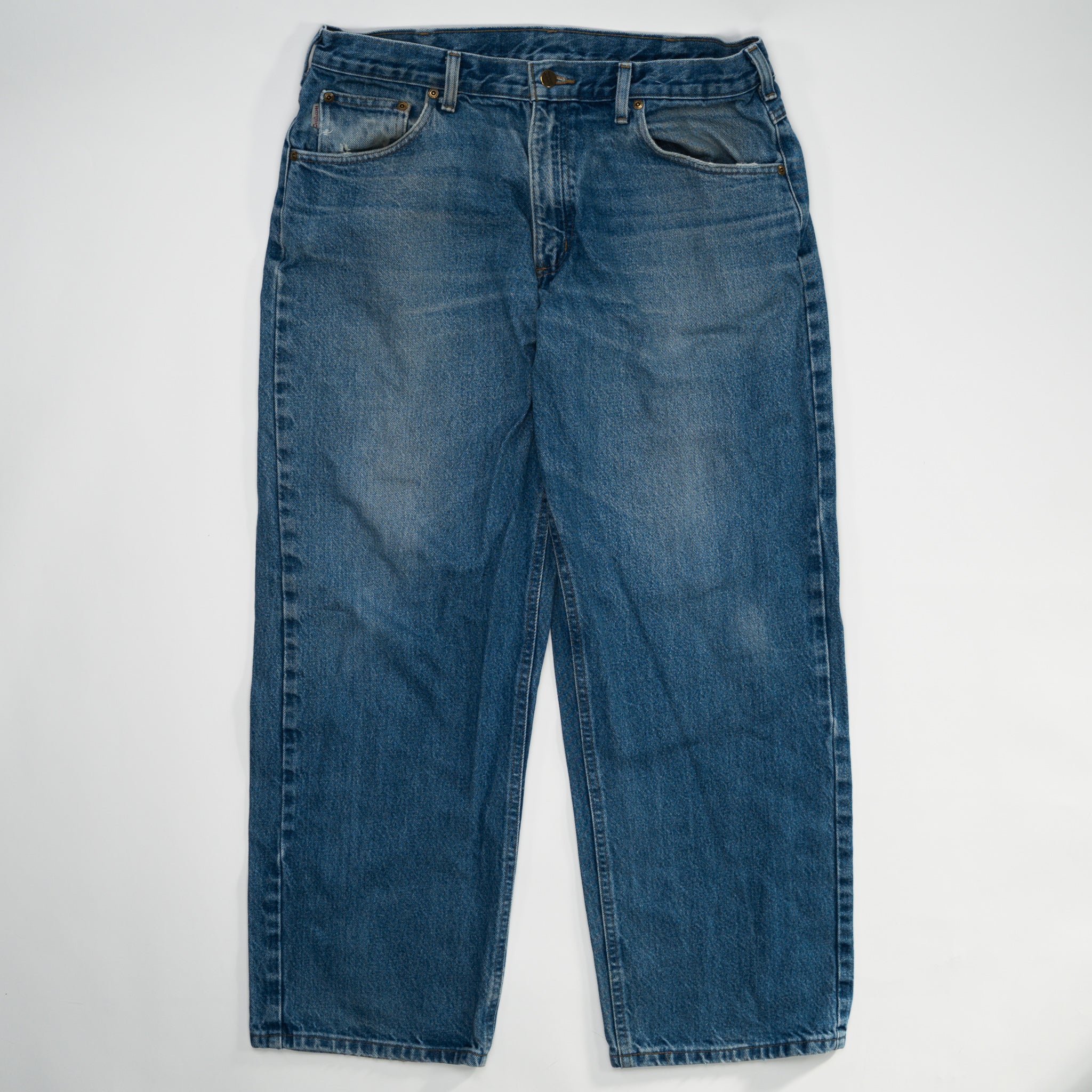Vintage Classic Blue Carhartt Jeans (36 x 30) | Rebalance Vintage.