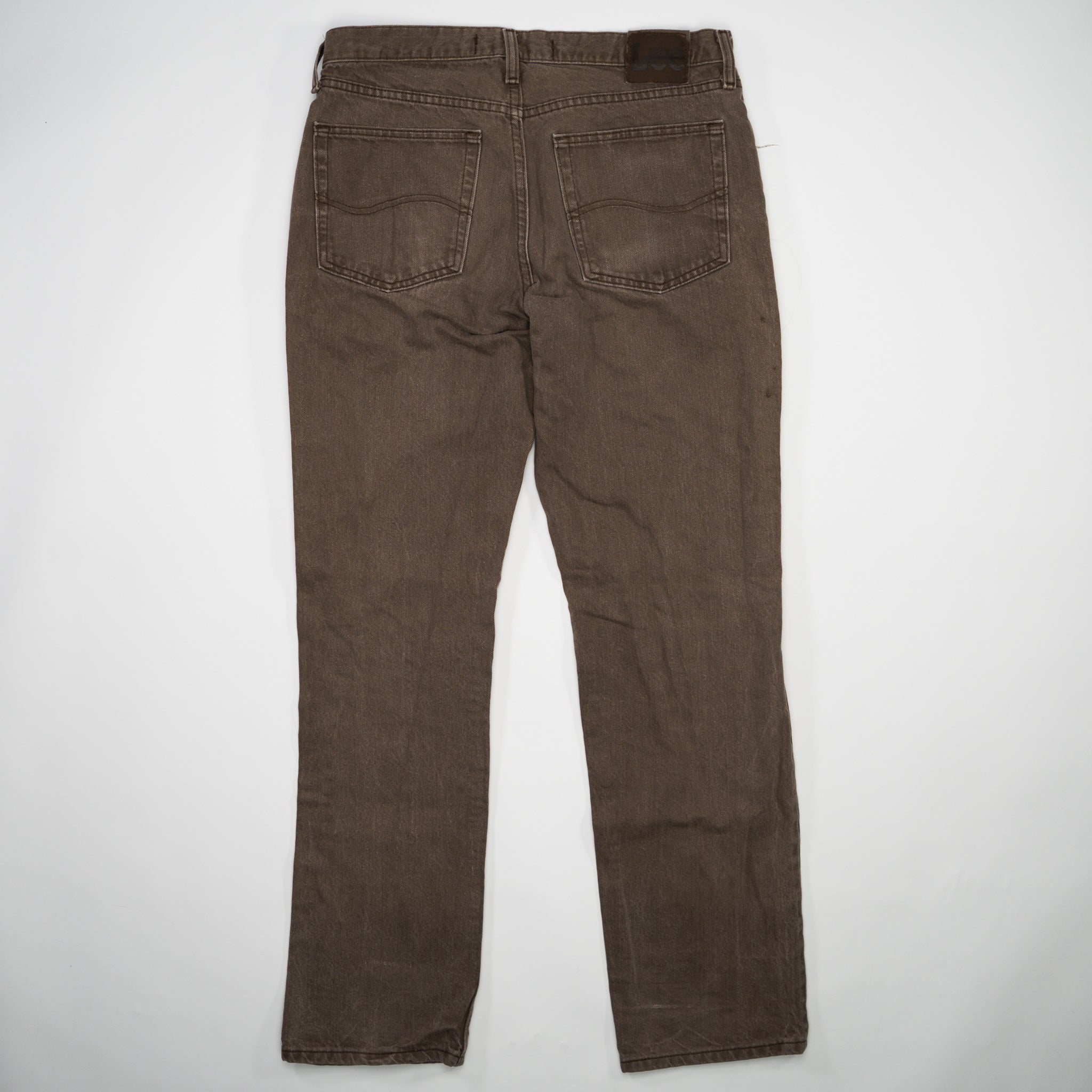 Vintage Brown Lee Jeans (33 x 32)