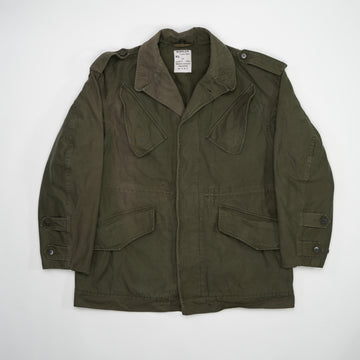 Vintage 80s Wahler Khaki Army Jacket (M) | Rebalance Vintage.