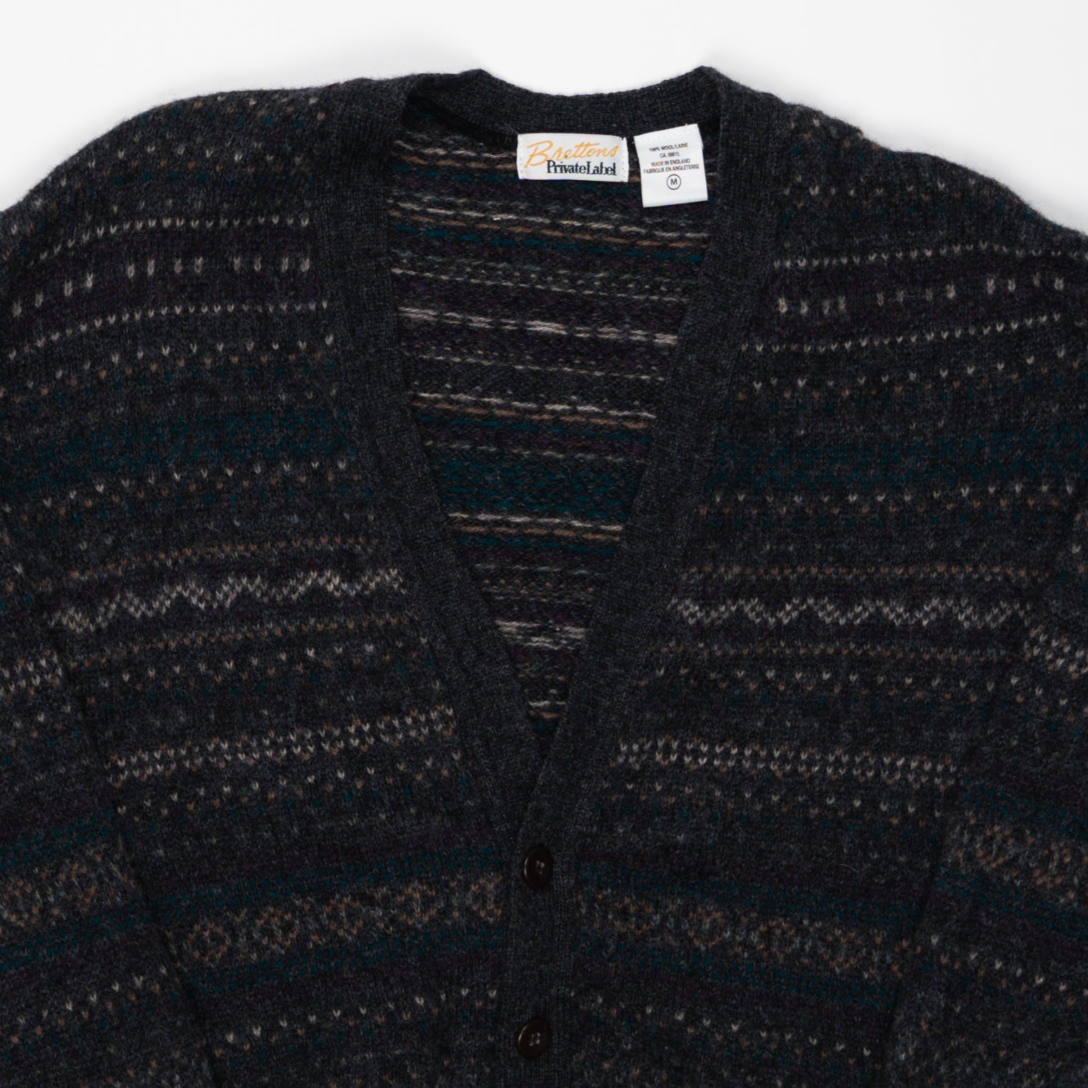 Vintage 80s Brettons Wool Cardigan (M) | Rebalance Vintage.