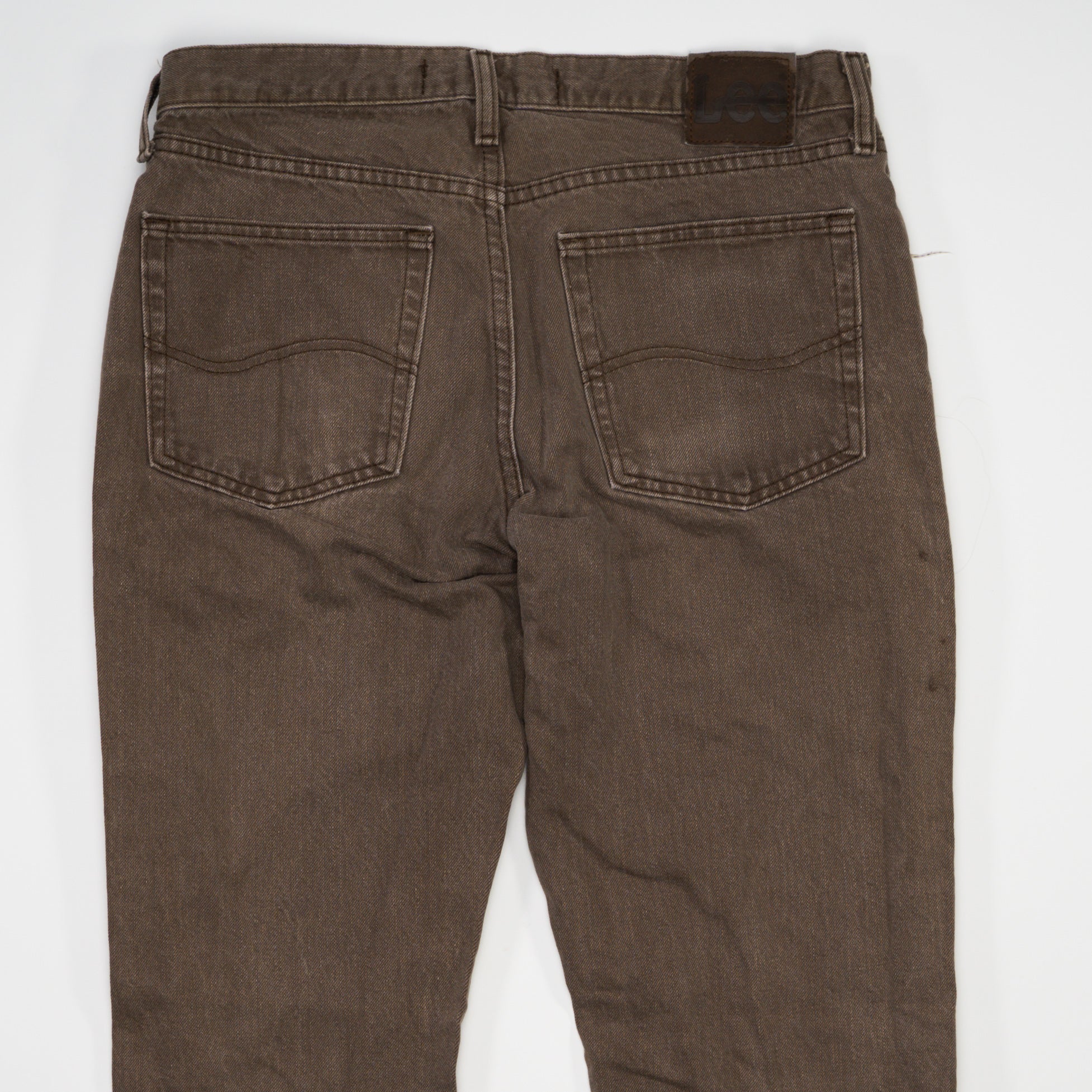 Vintage Brown Lee Jeans (33 x 32)