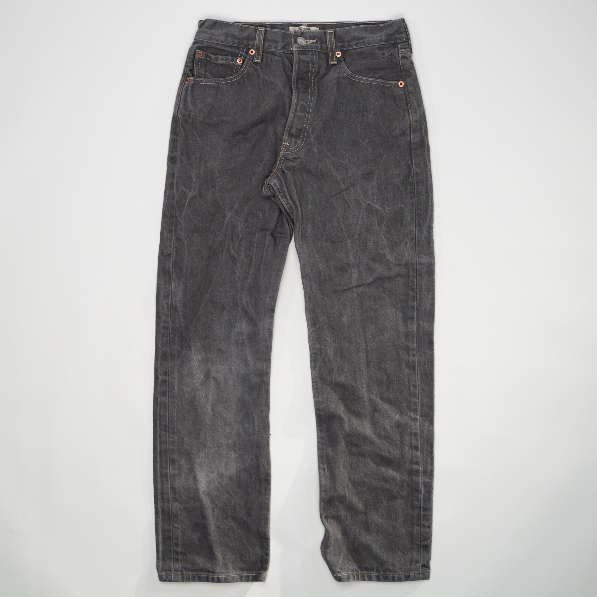 Vintage Grey 501 Levi Jeans (30 x 32) | Rebalance Vintage.