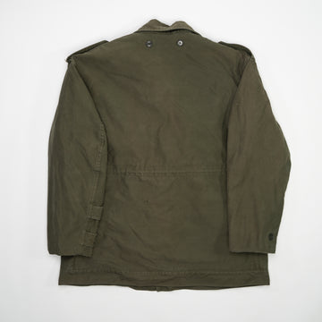 Vintage 80s Wahler Khaki Army Jacket (M) | Rebalance Vintage.