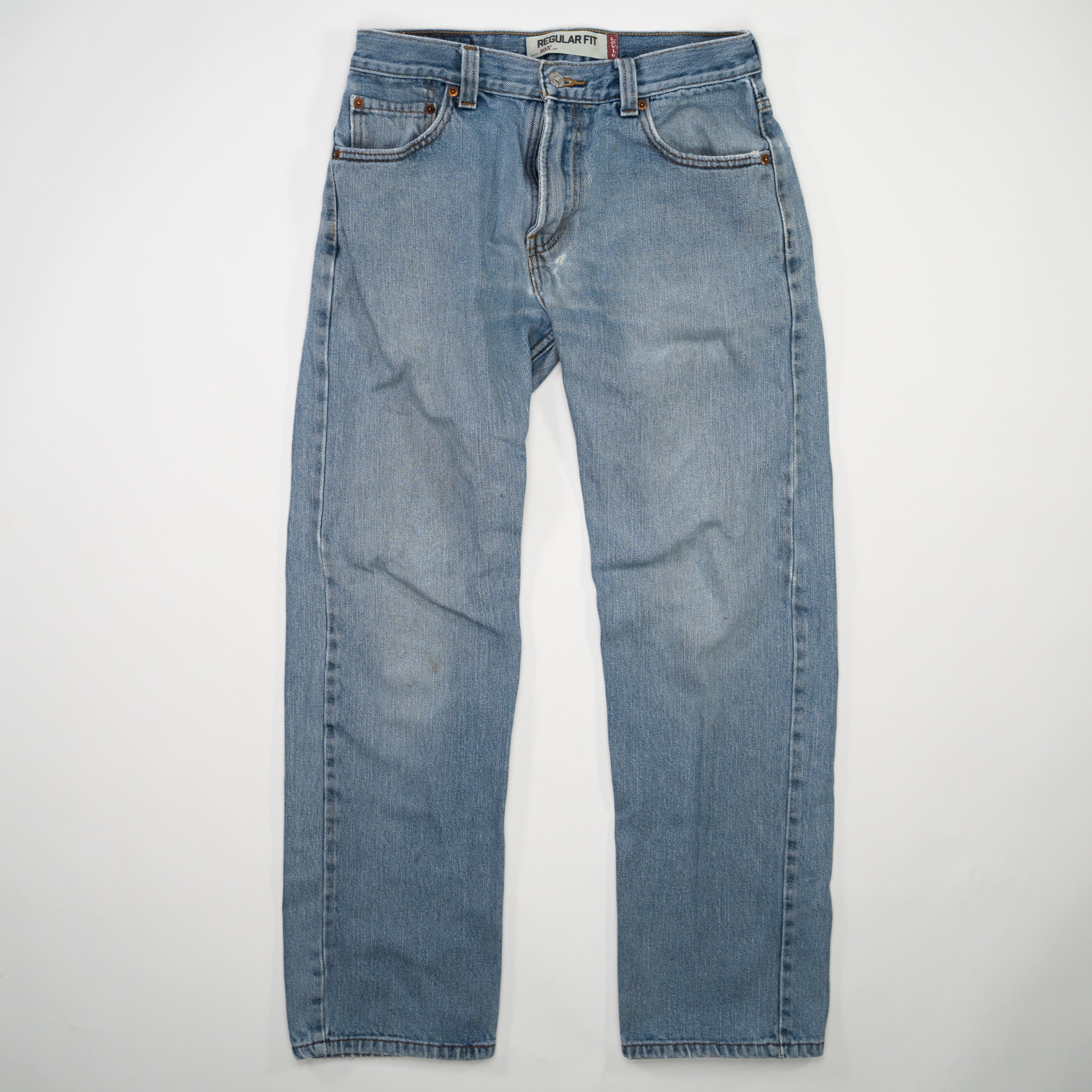 Vintage 1990s Light Blue Levi 505 Jeans (30 x 30)