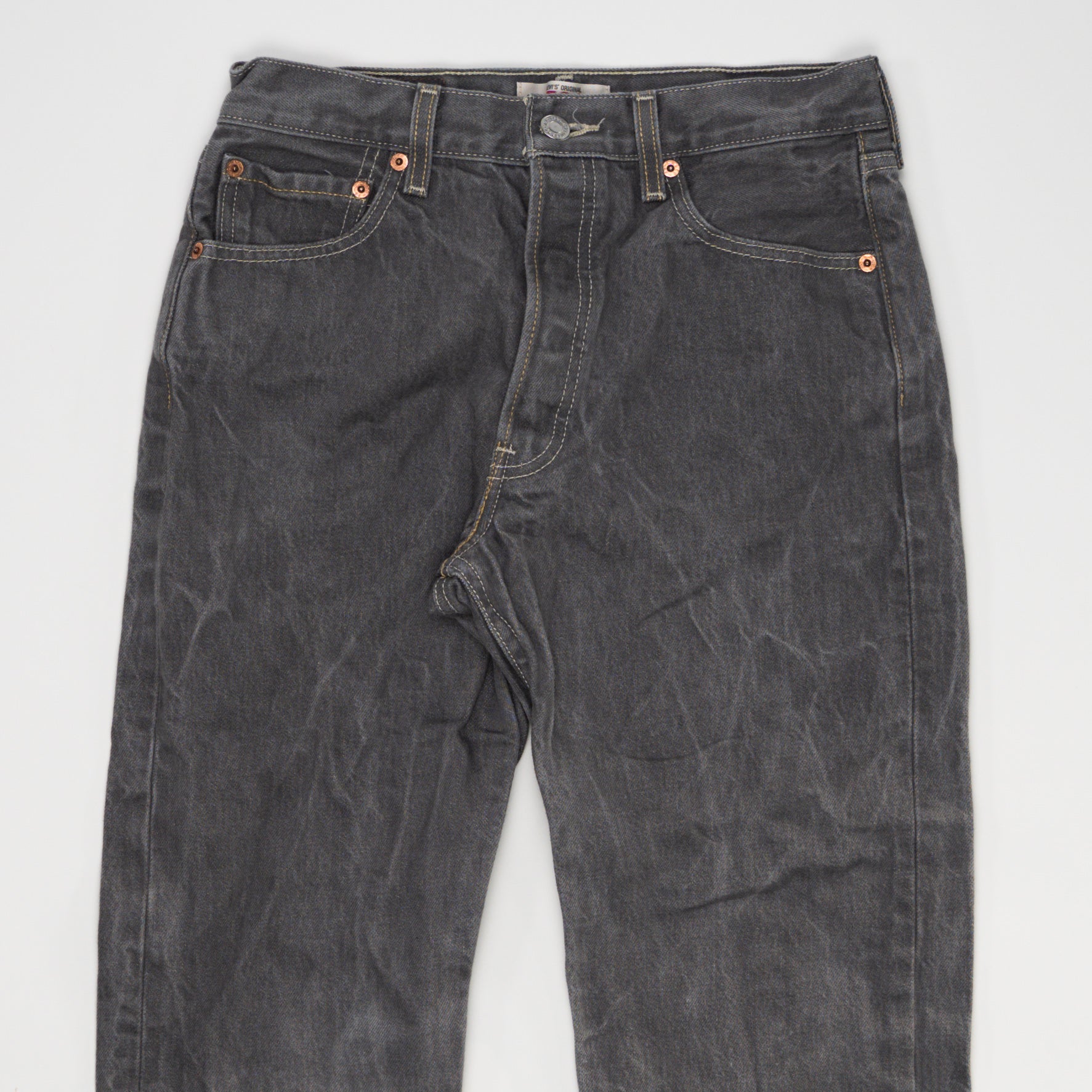 Vintage Grey 501 Levi Jeans (30 x 32) | Rebalance Vintage.
