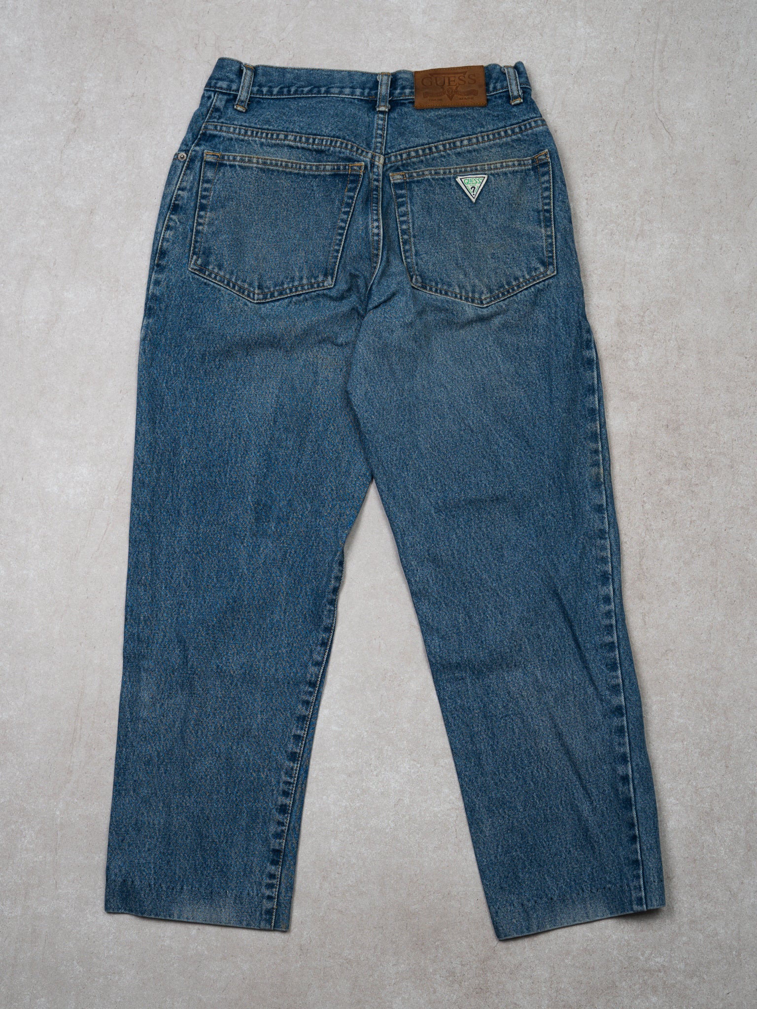 Vintage 90s Blue Guess Jeans (28 x 26)