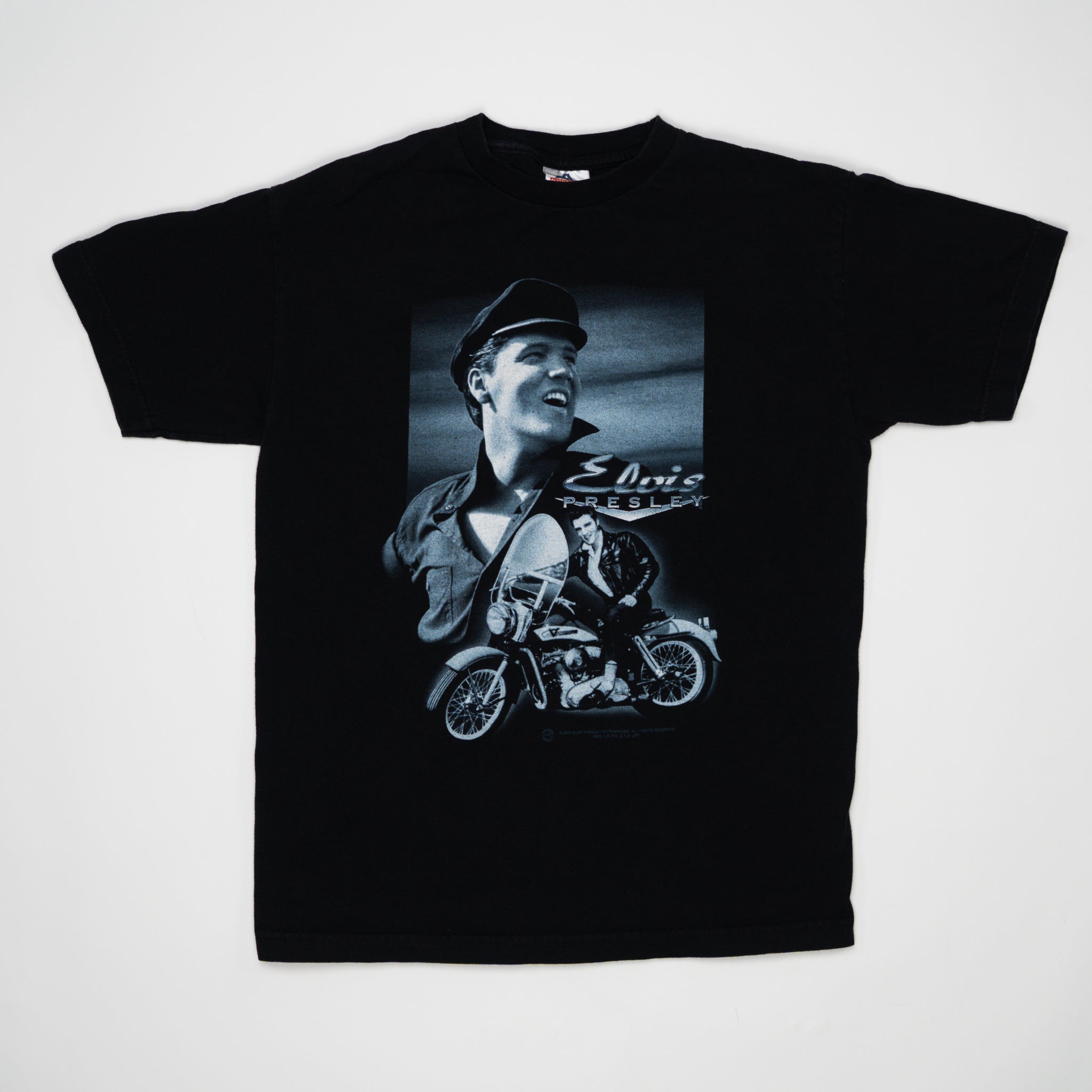 Vintage '03 Elvis Presley Motorcycle Tee (S) | Rebalance Vintage.