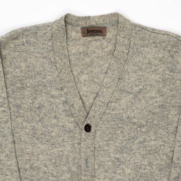 Vintage 80s Grey Jantzen Knit Cardigan (M) | Rebalance Vintage.