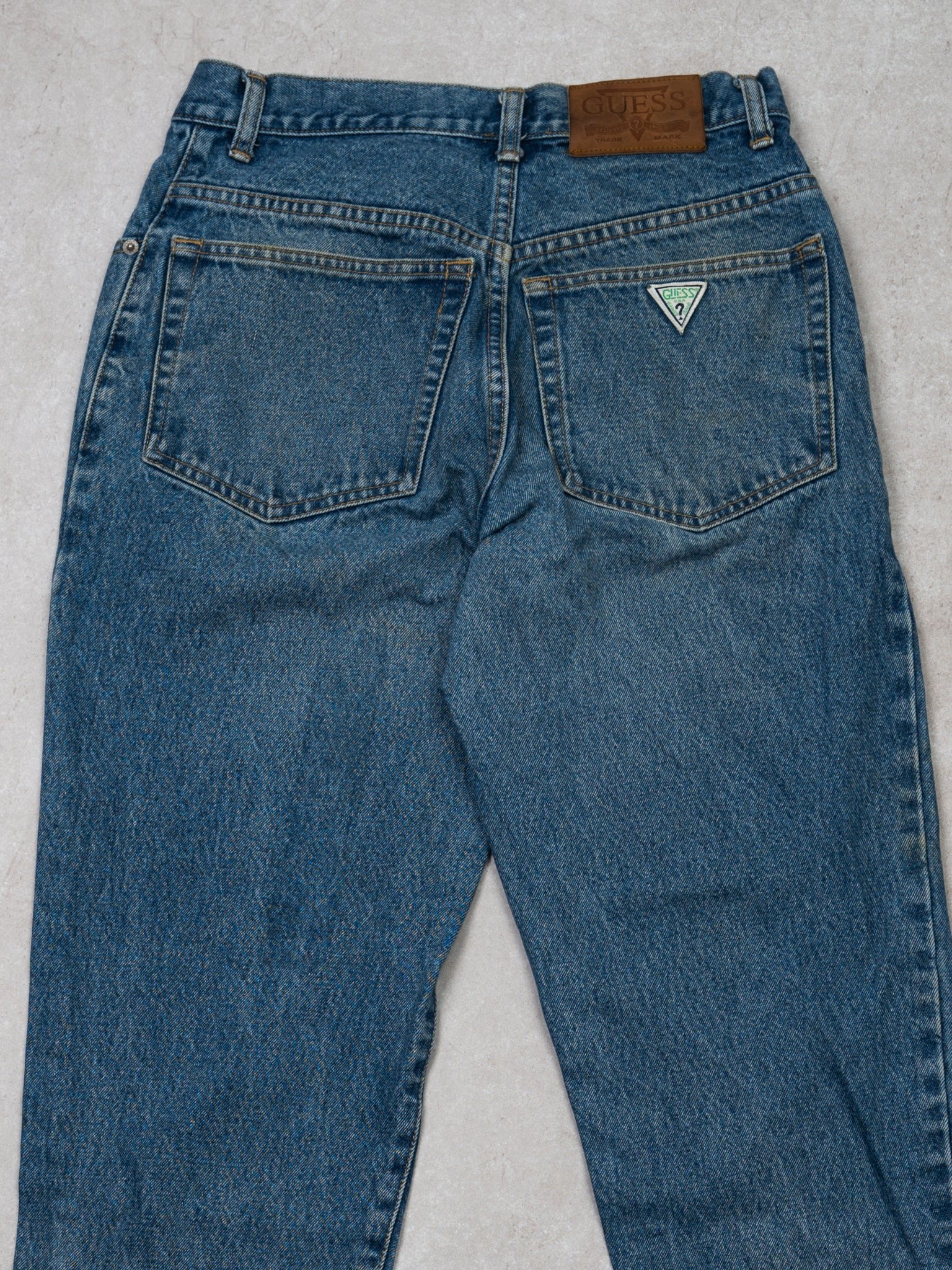 Vintage 90s Blue Guess Jeans (28 x 26)