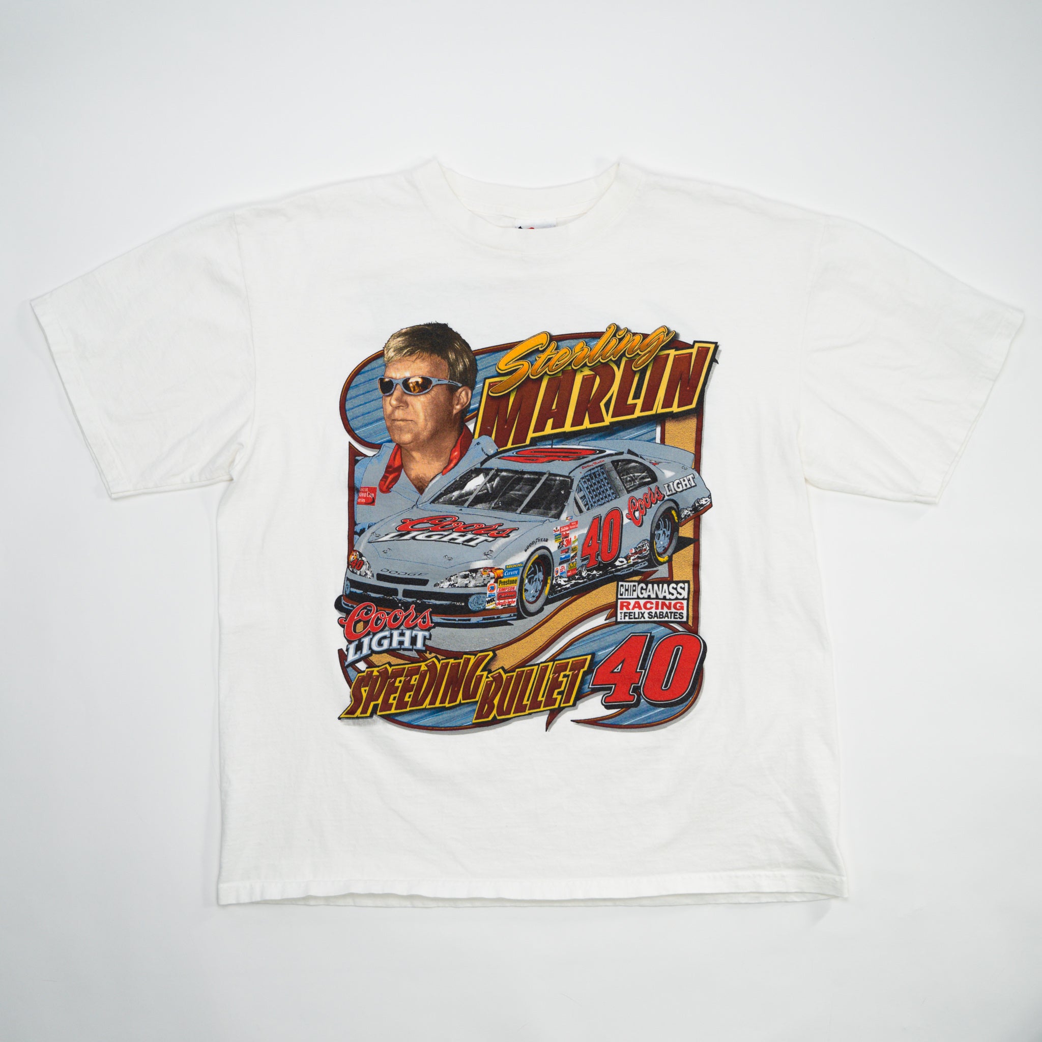 Vintage Sterling Marlin Speeding Bullet Racing Tee (L) | Rebalance Vintage.