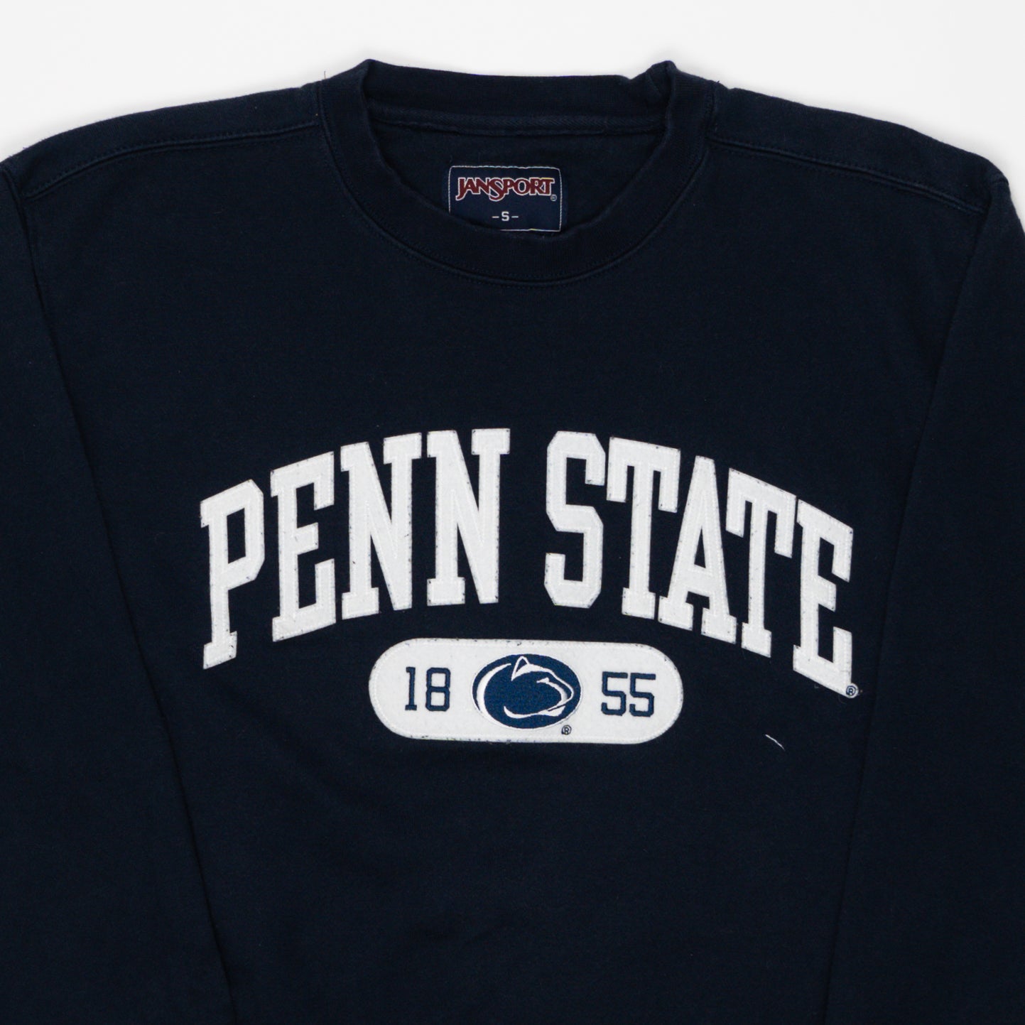 Vintage Blue Penn State x Jansport Crewneck (S/M) | Rebalance Vintage.