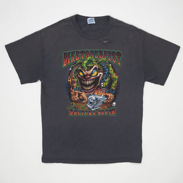 Vintage '06  Biketoberfest Clown Daytona Beach Tee (M) | Rebalance Vintage.