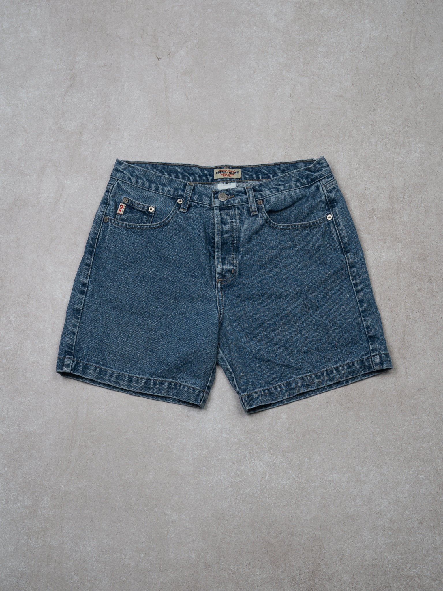 Vintage Blue Guess Jean Shorts