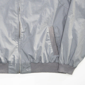 Vintage 80s Grey Silverstone Bomber Jacket (XL) | Rebalance Vintage.