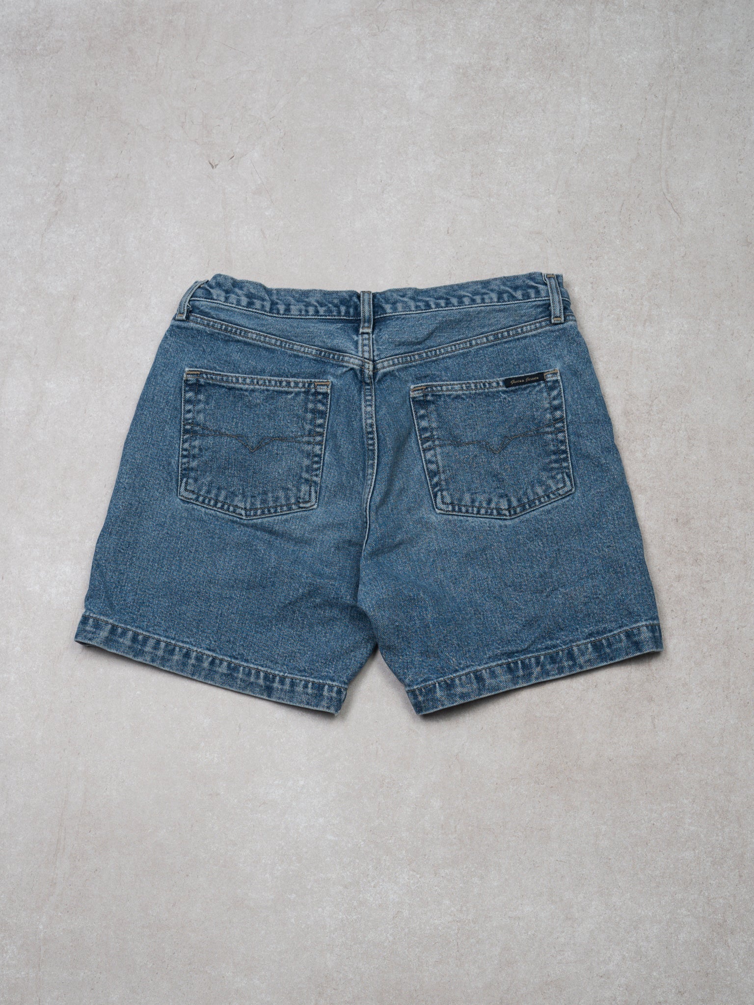 Vintage Blue Guess Jean Shorts