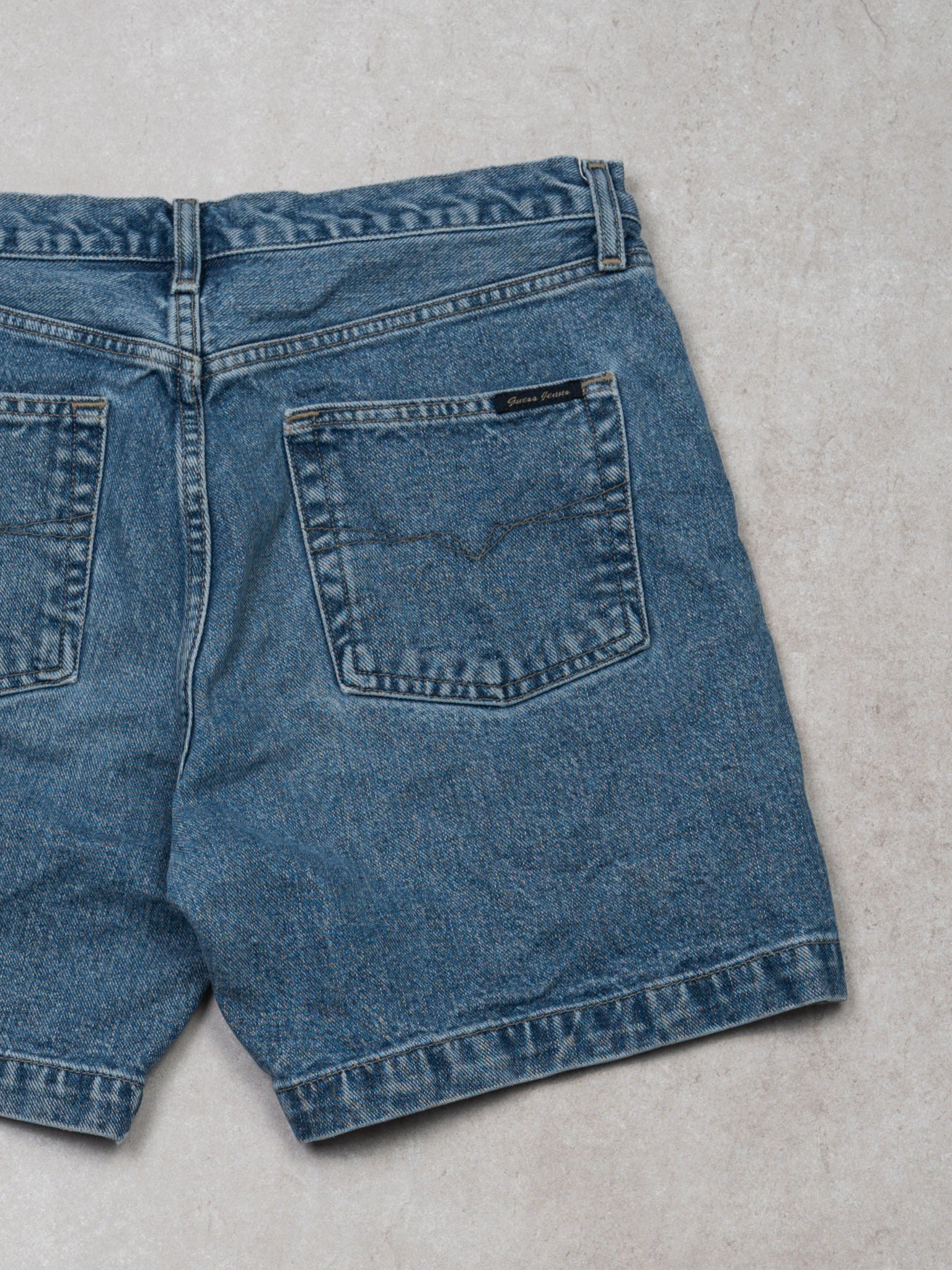 Vintage Blue Guess Jean Shorts