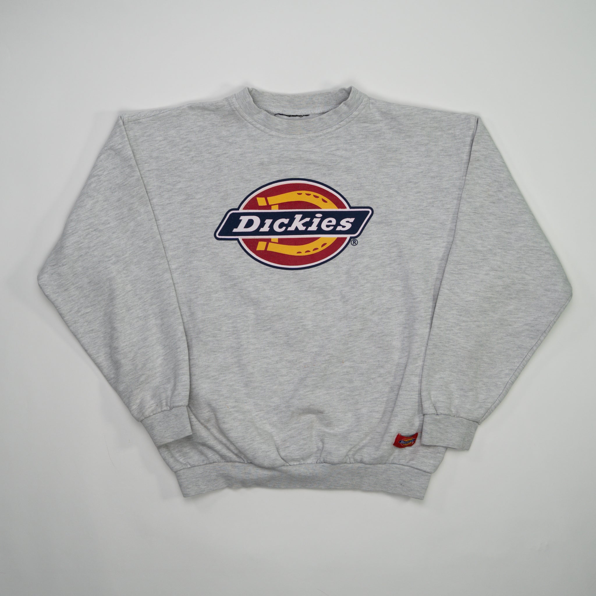 Grey Dickies Logo Crewneck (M/L) | Rebalance Vintage.